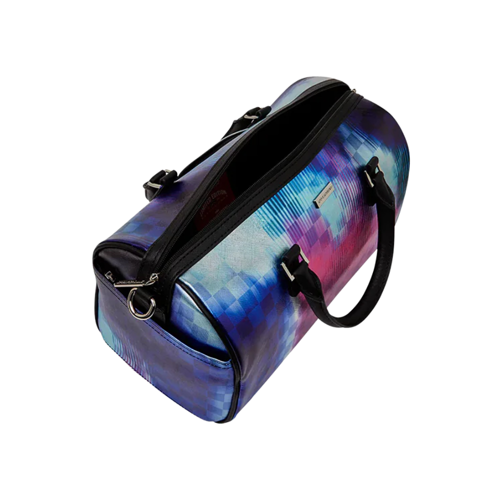 BORSA UNISEX SPRAYGROUND TYE CHECK MINI DUFFLE